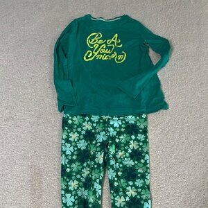 St. Patrick's Day Size 14/16 Top Size XS pants
